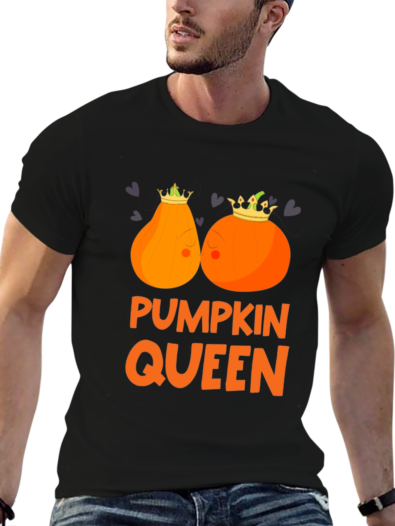 Pumpkin Queen Black Graphic Tee