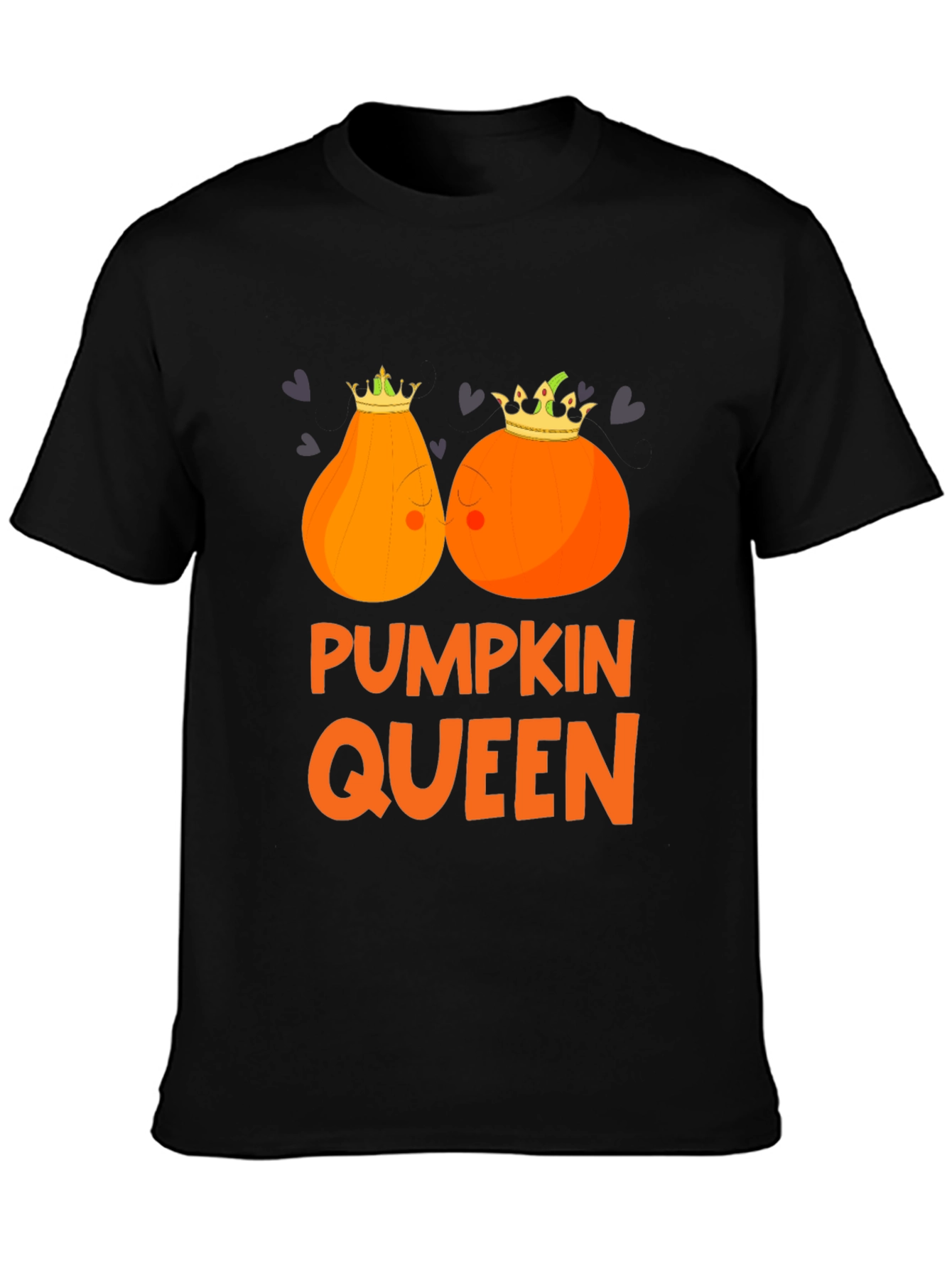 Pumpkin Queen Black Graphic Tee