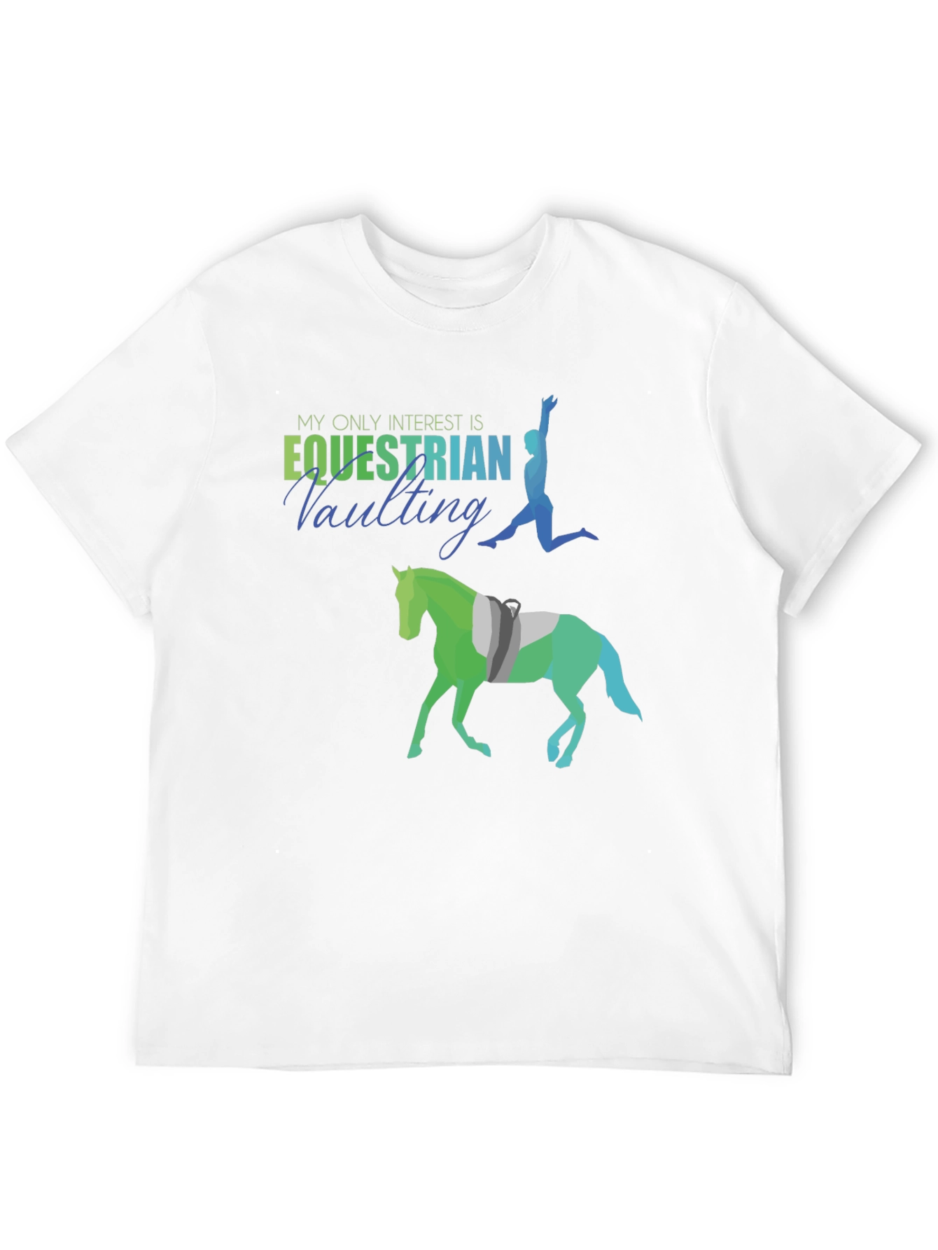 Equestrian Vaulting Interest Graphic Tee