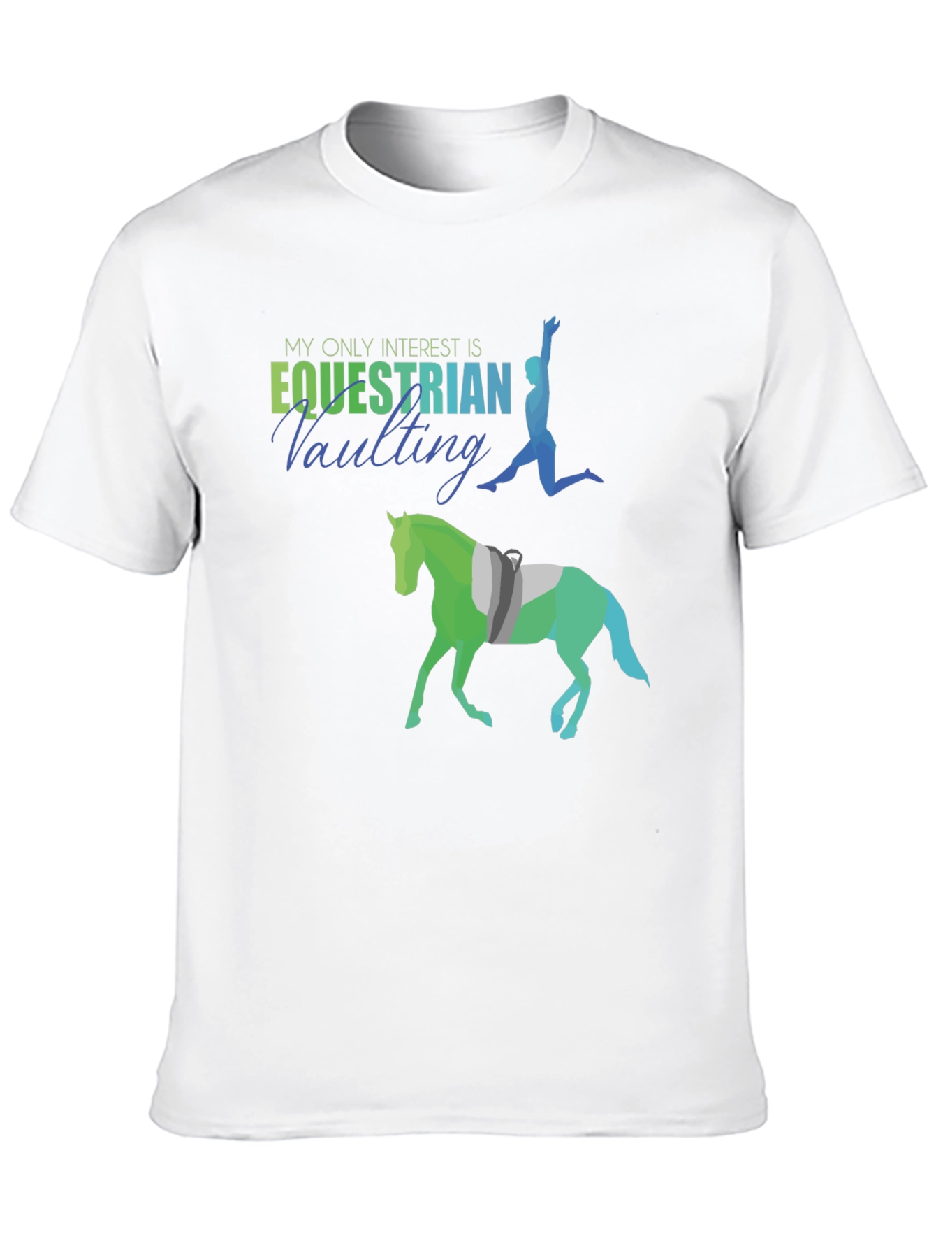Equestrian Vaulting Interest Graphic Tee