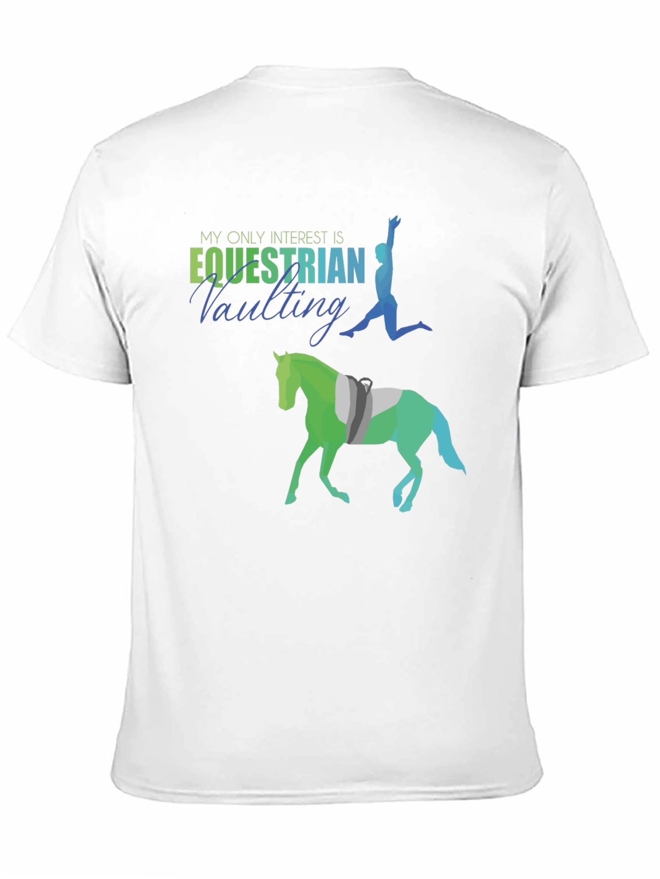 Equestrian Vaulting Interest Graphic Tee