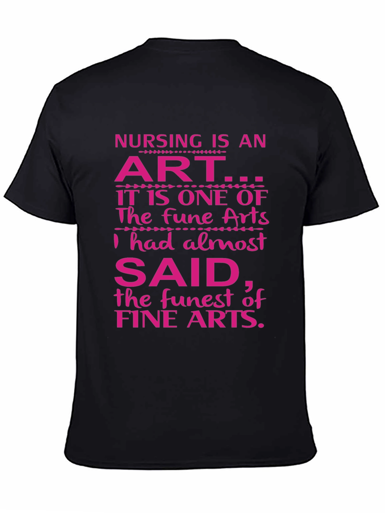 Nursing is an Art Graphic Tee