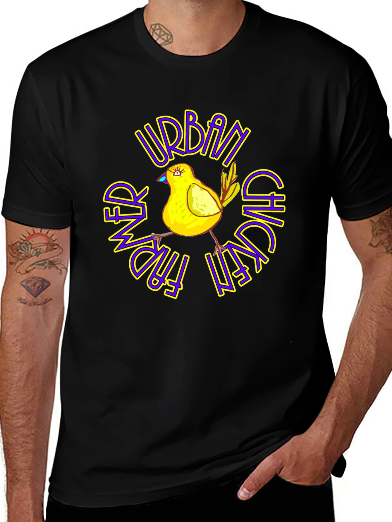 Urban Farmer Friend Chick T-Shirt
