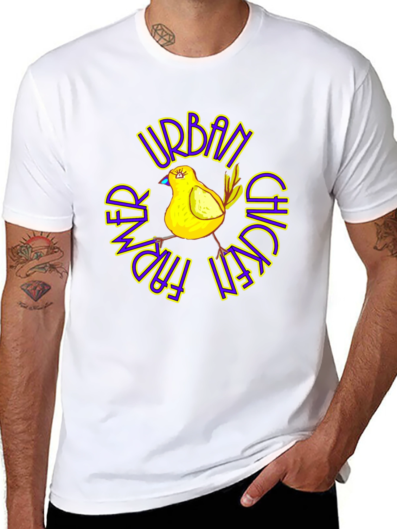 Urban Farmer Friend Chick T-Shirt
