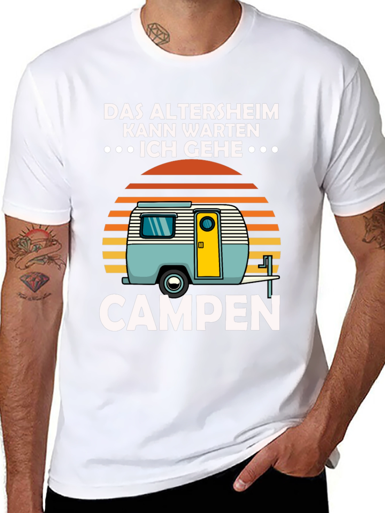 Camping T-Shirt - Retirement Plan Tee
