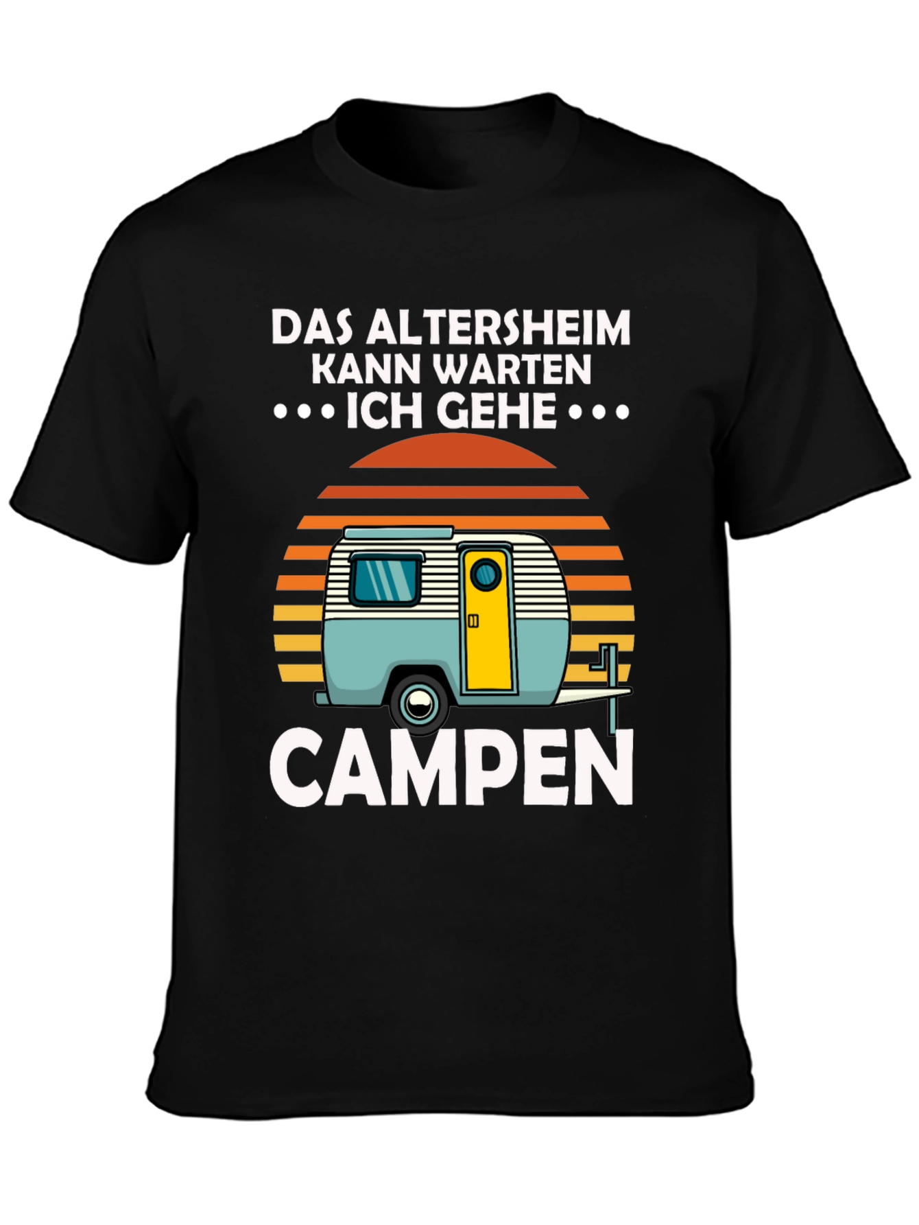 Camping T-Shirt - Retirement Plan Tee