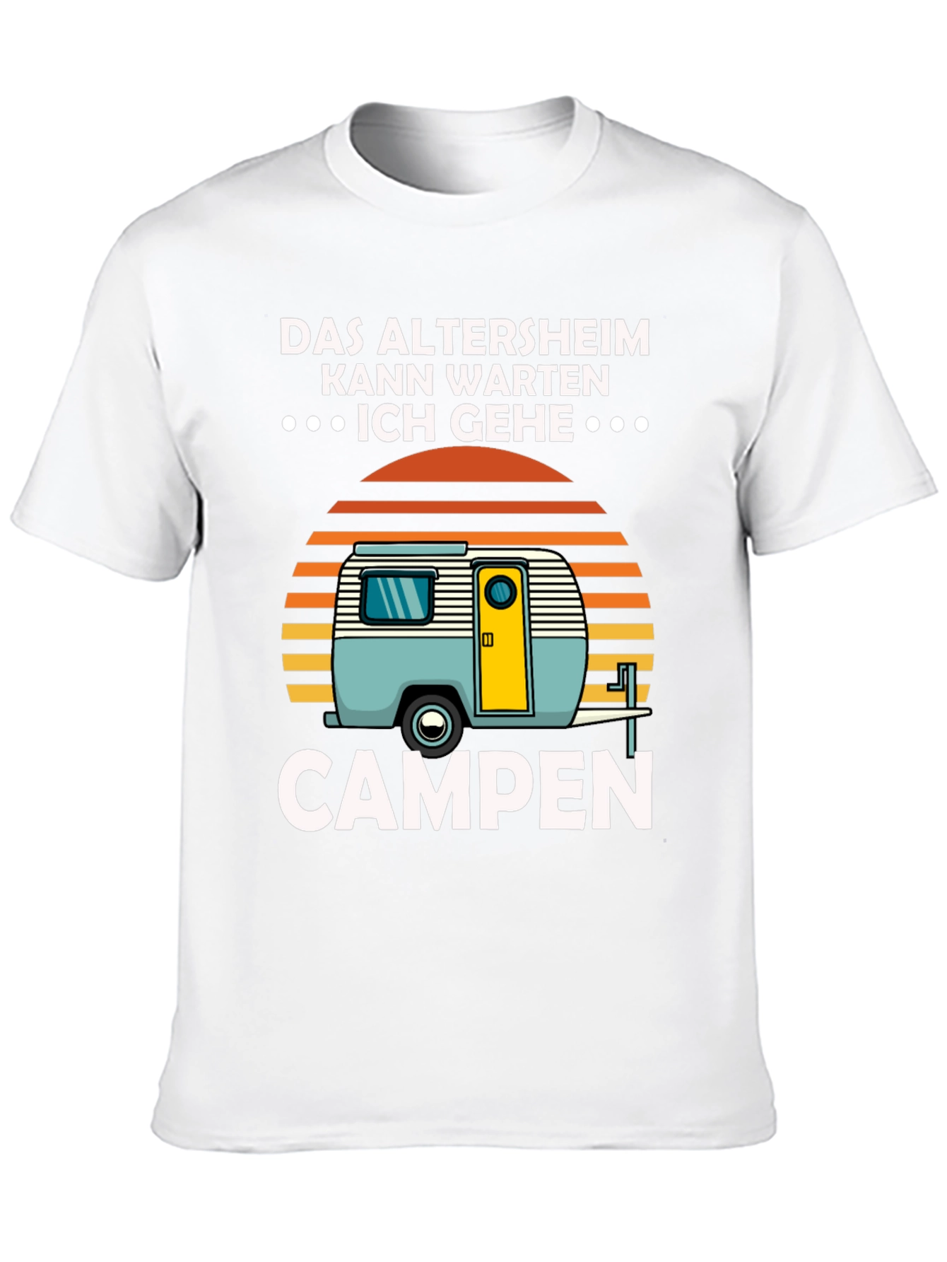 Camping T-Shirt - Retirement Plan Tee