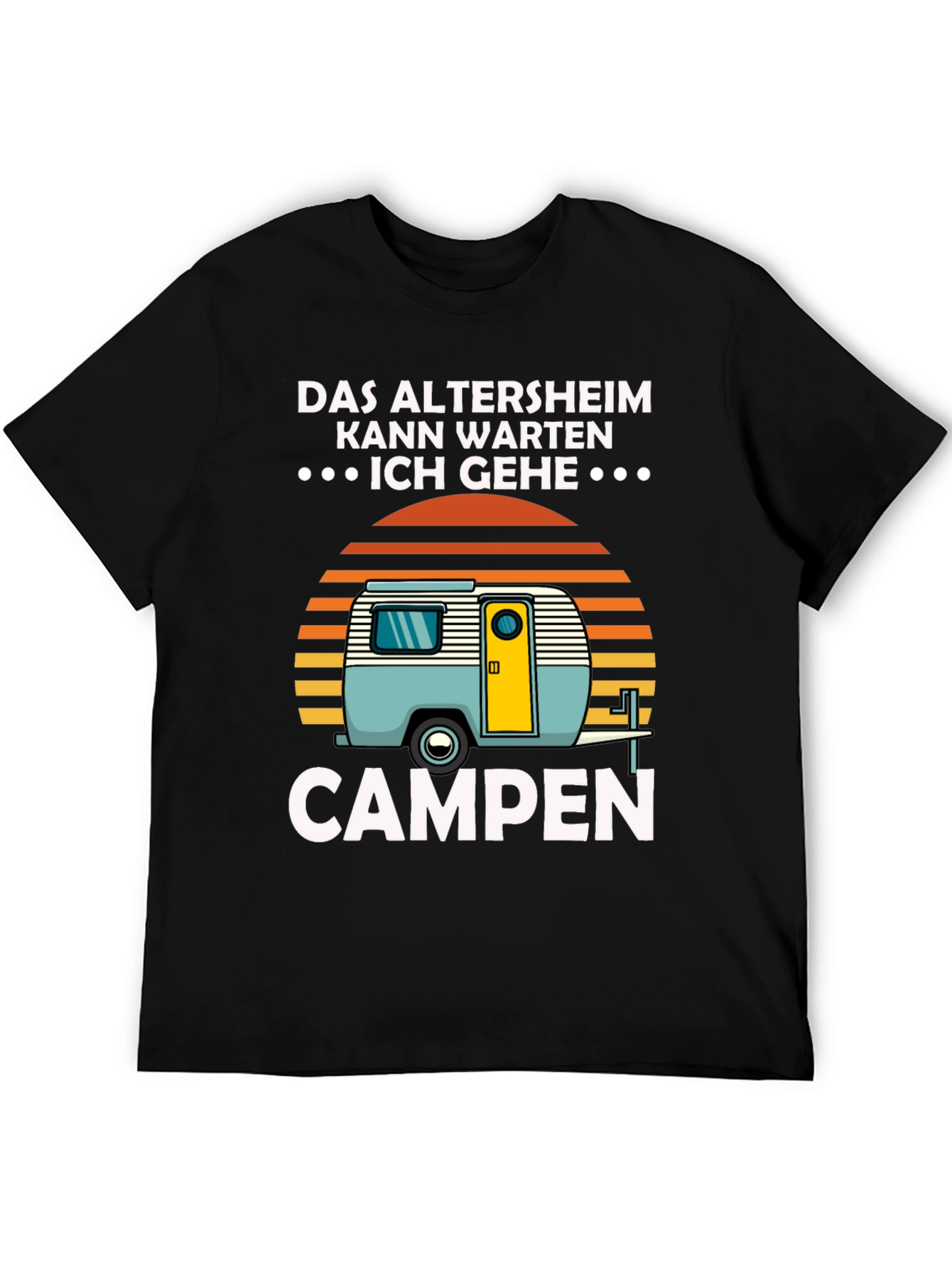 Camping T-Shirt - Retirement Plan Tee
