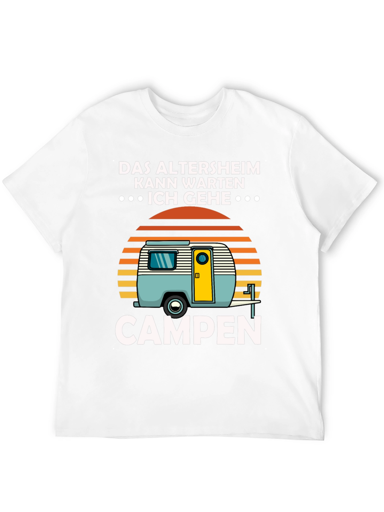 Camping T-Shirt - Retirement Plan Tee