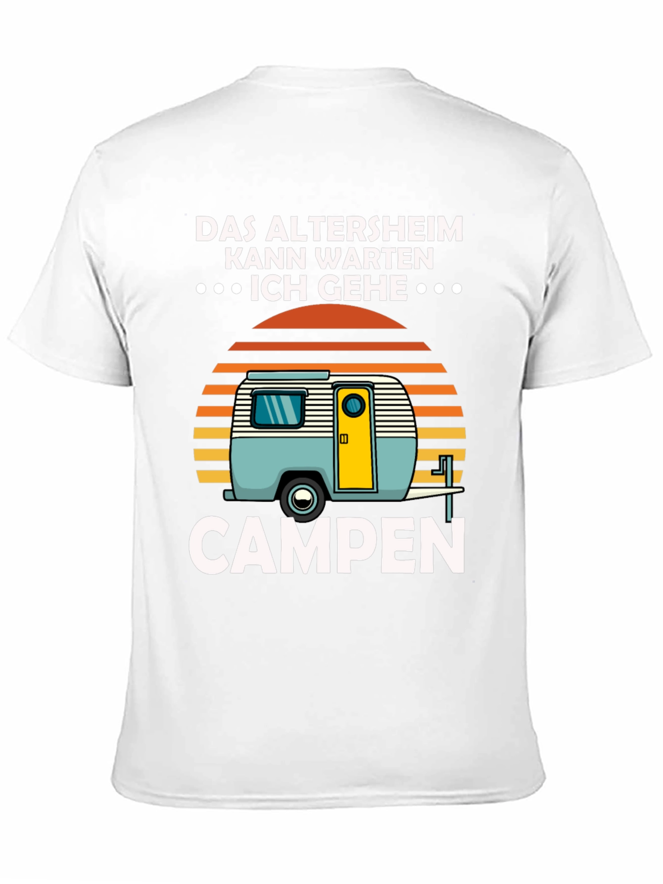 Camping T-Shirt - Retirement Plan Tee