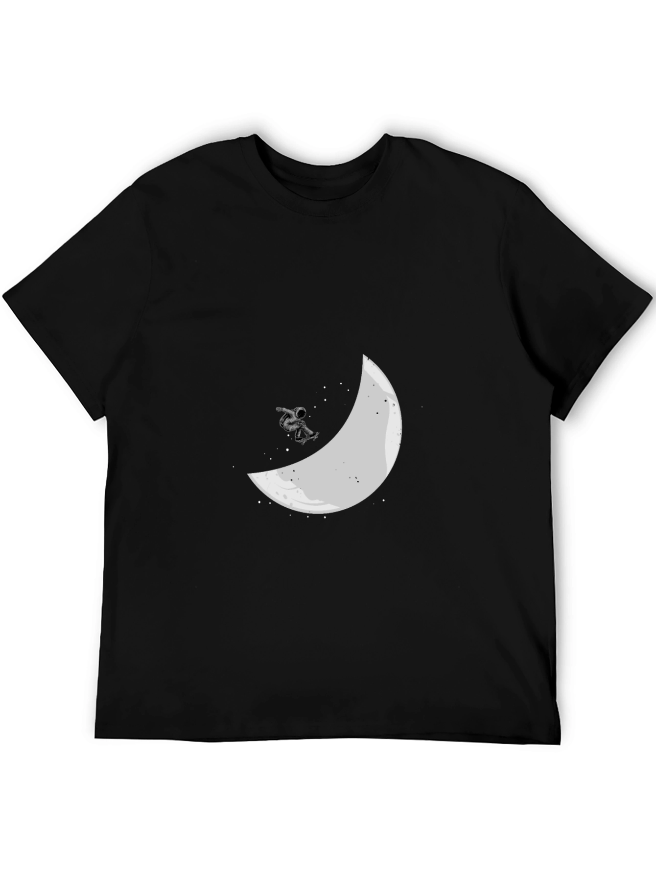 Astronaut Moon Skateboard T-Shirt