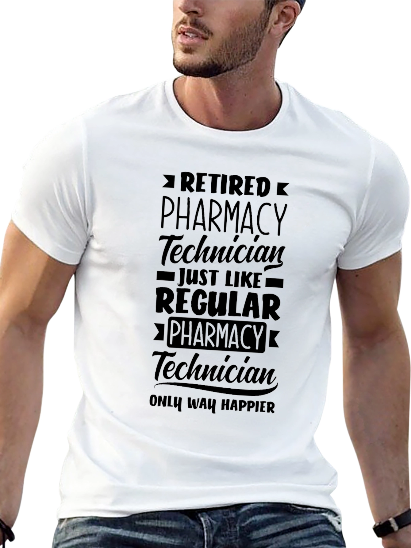 Retired Pharmacy Technician T-Shirt - Happy Retirement Gift