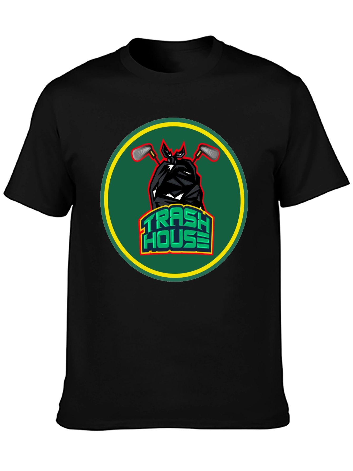 Trash House Golf T-Shirt - Comfy & Stylish