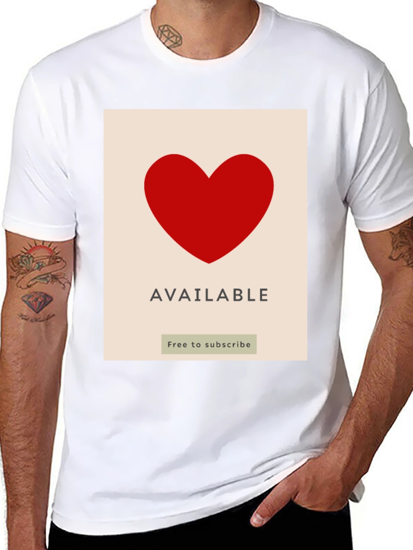 Heart Graphic Tee - Available Now!