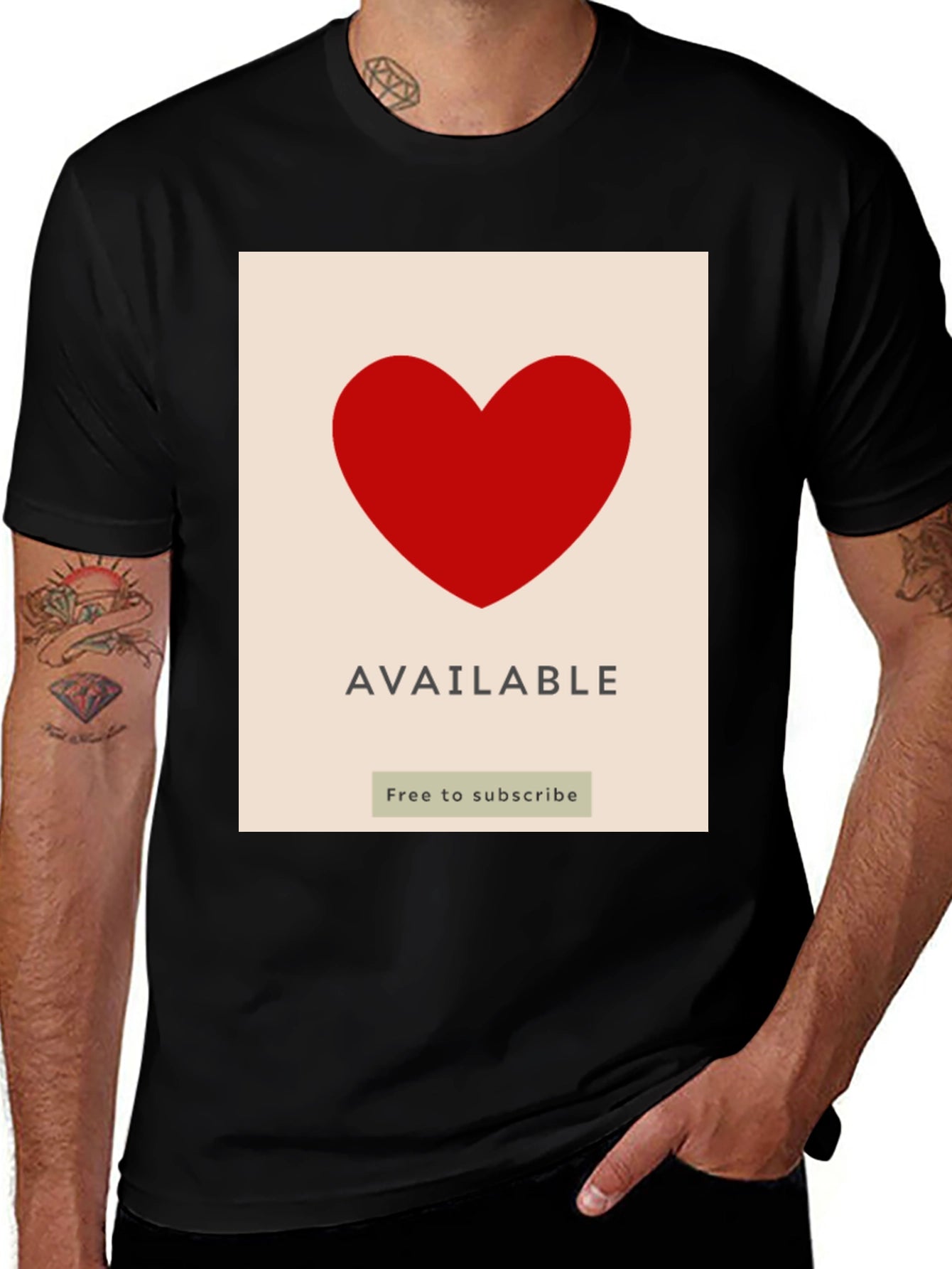 Heart Graphic Tee - Available Now!