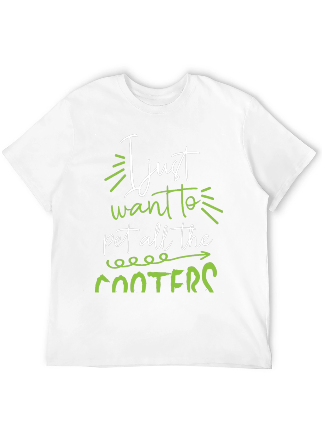 Cooters Pet T-Shirt Funny Humor Unisex Black Tee