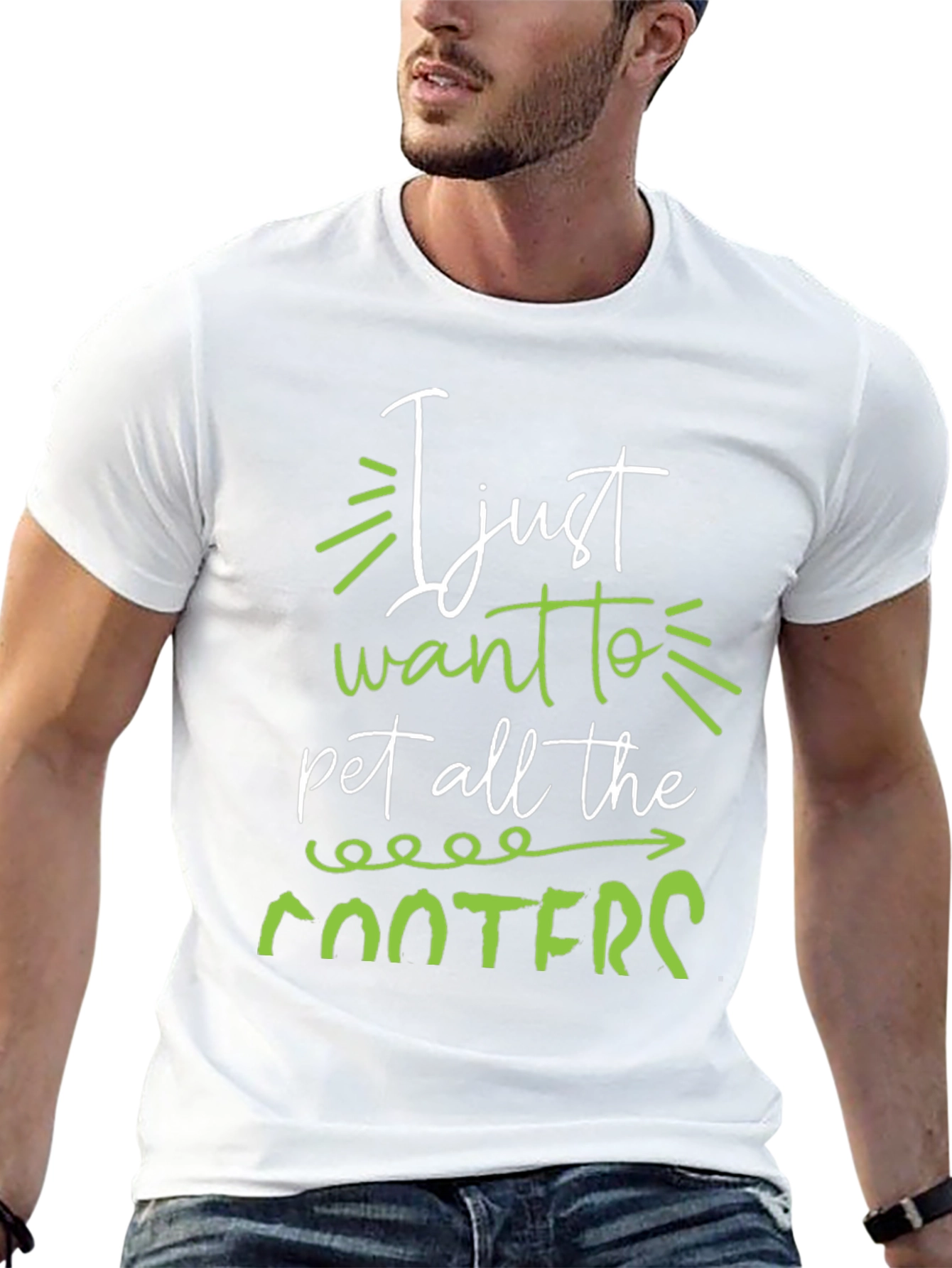 Cooters Pet T-Shirt Funny Humor Unisex Black Tee