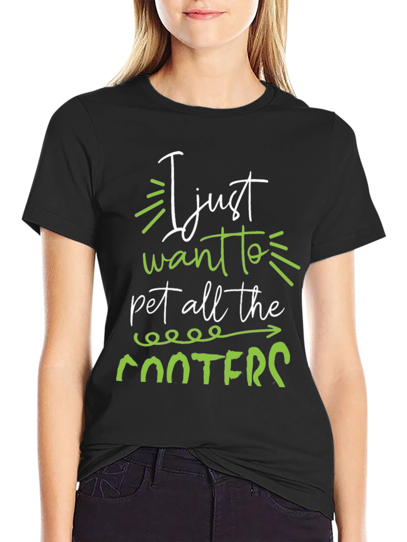 Cooters Pet T-Shirt Funny Humor Unisex Black Tee