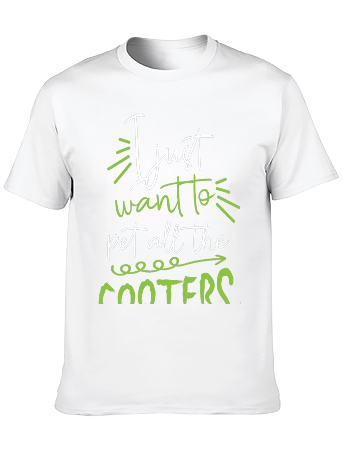 Cooters Pet T-Shirt Funny Humor Unisex Black Tee
