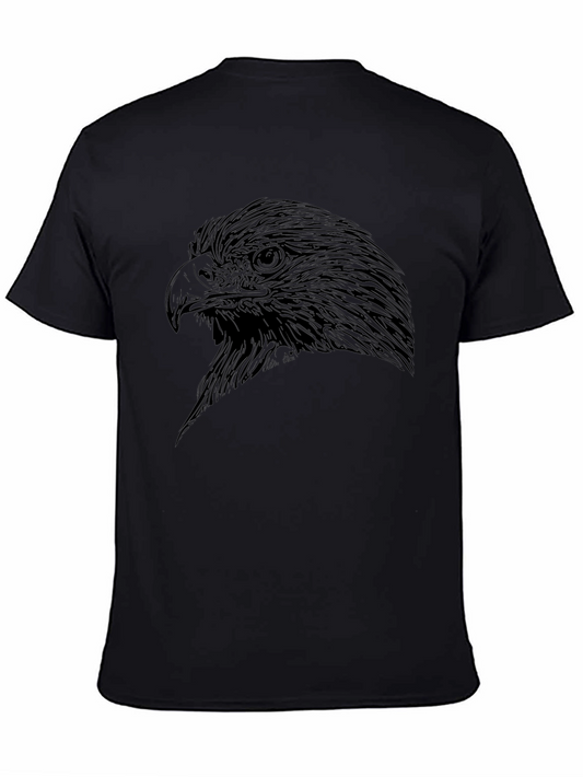 Black Eagle Graphic Tee - Mens Fashion