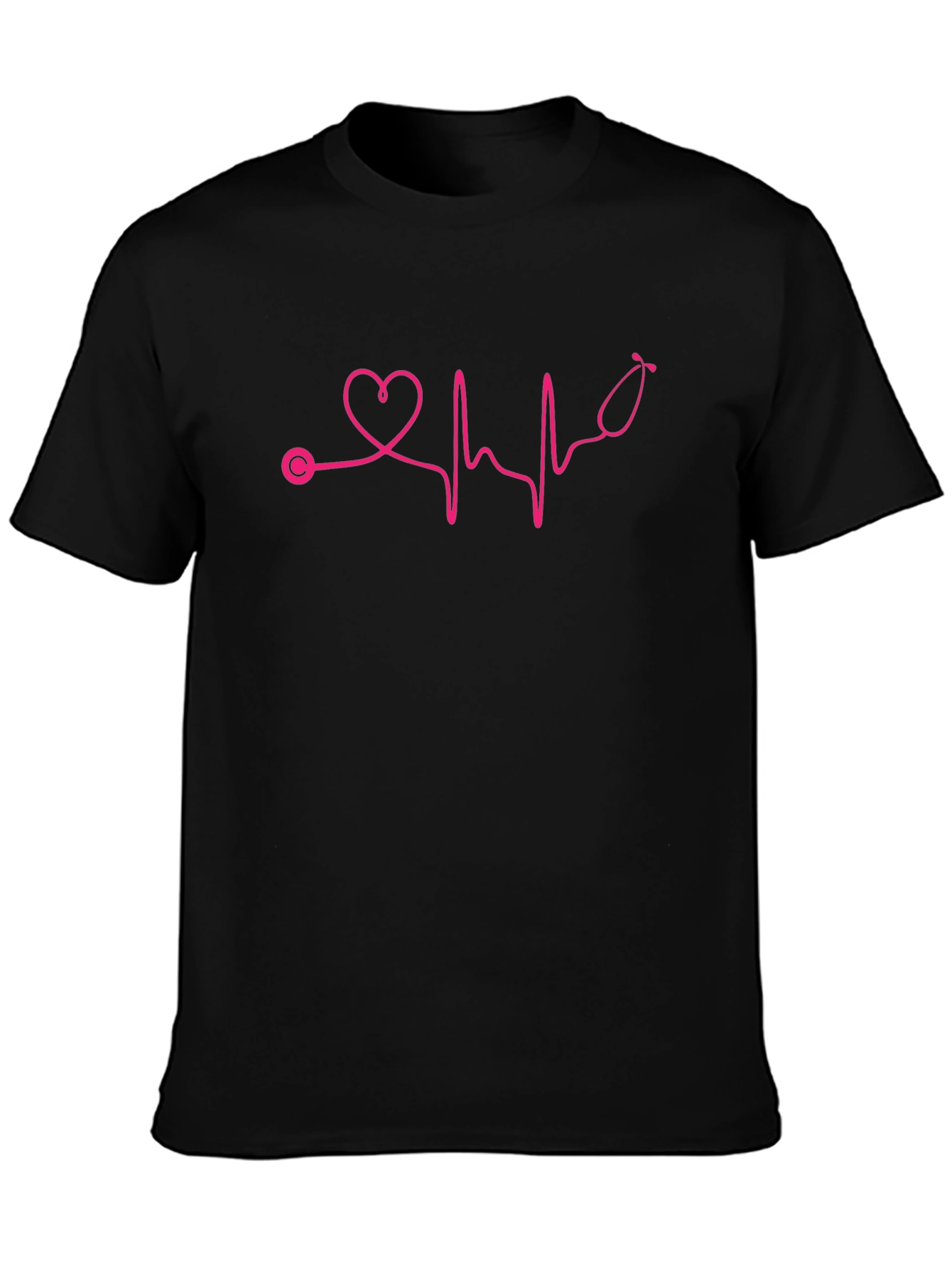 Heartbeat Stethoscope Tee - Nurse/Doctor