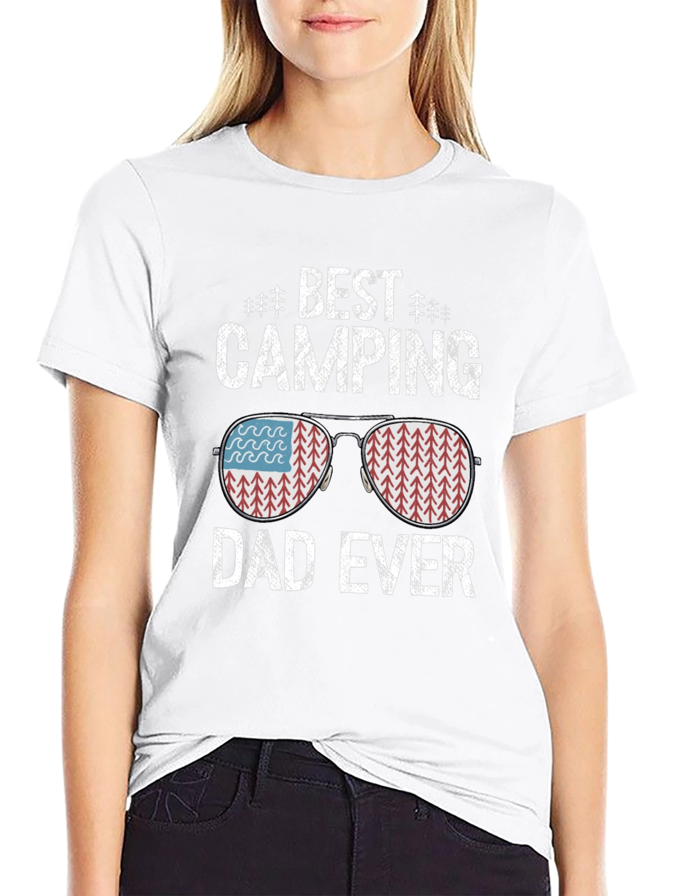Best Camping Dad Ever T-Shirt