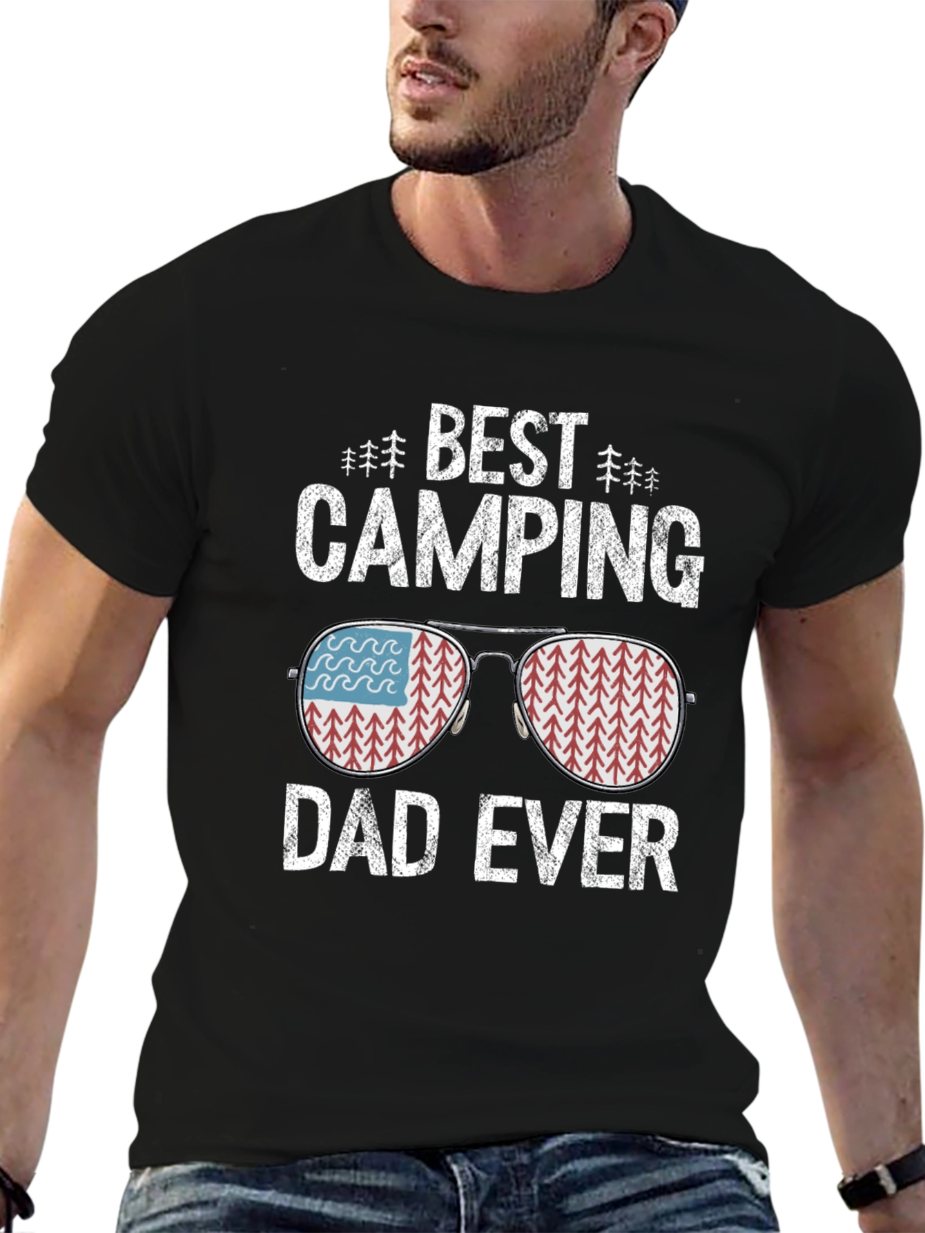 Best Camping Dad Ever T-Shirt