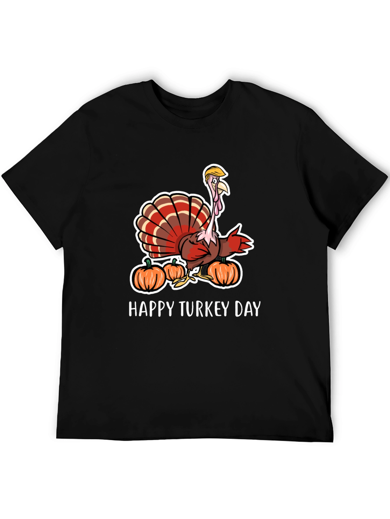 Funny Turkey Day Trump Turkey T-Shirt