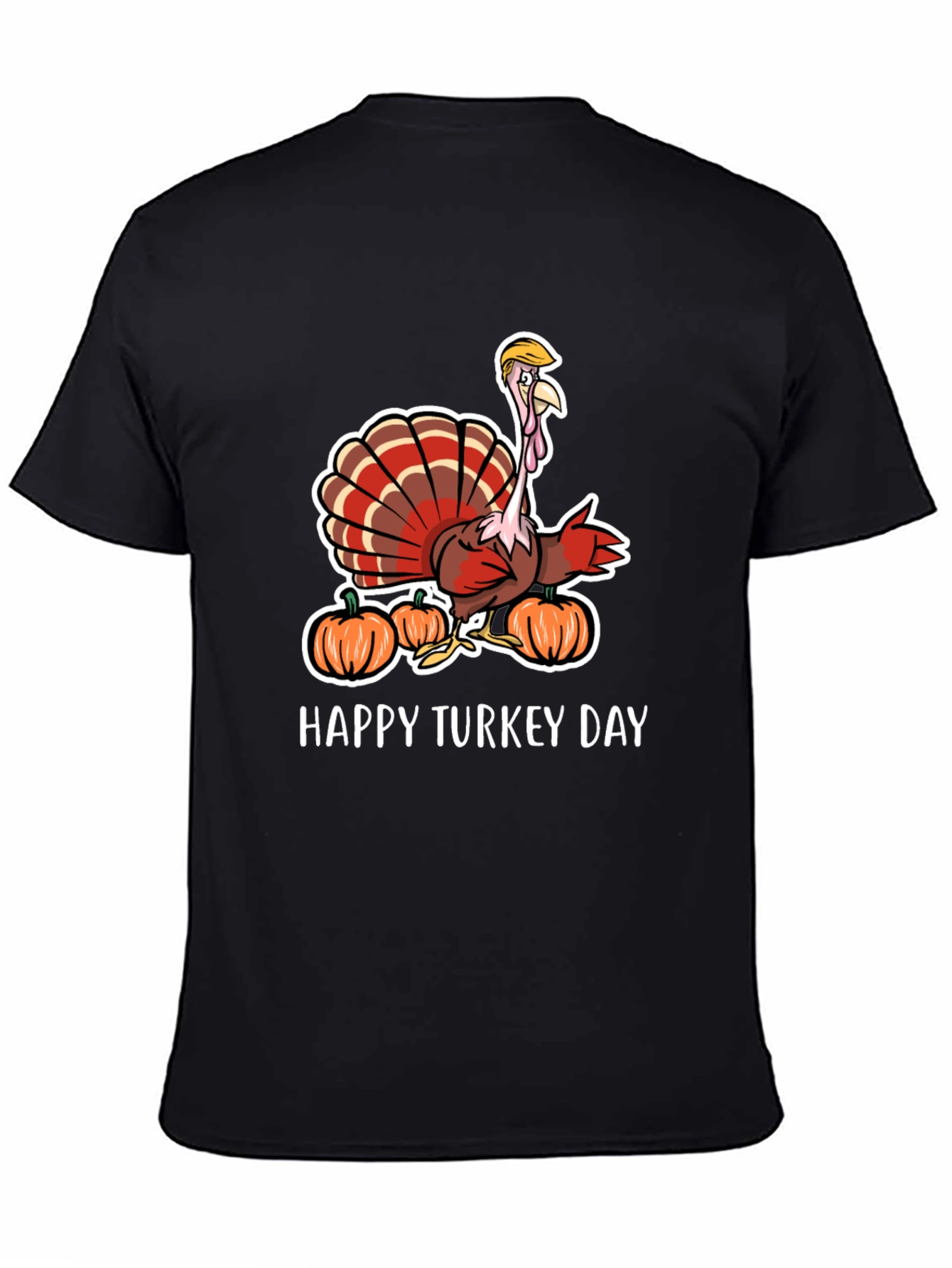 Funny Turkey Day Trump Turkey T-Shirt