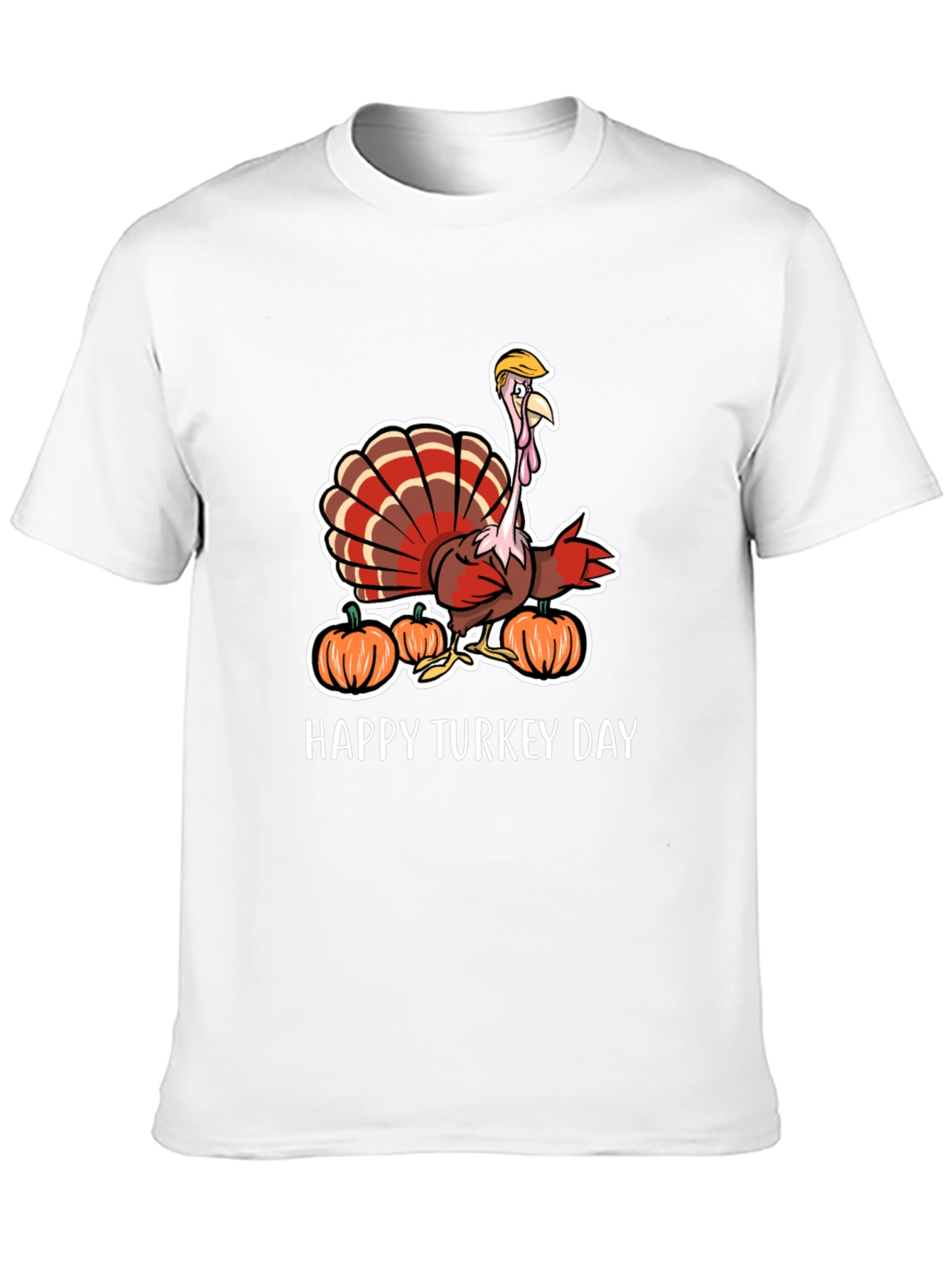 Funny Turkey Day Trump Turkey T-Shirt