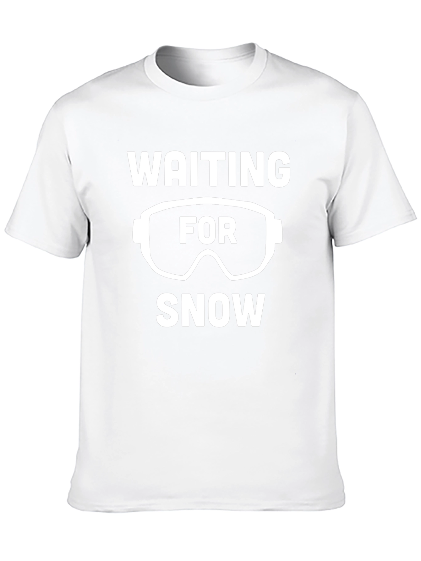 Waiting for Snow Ski Goggles T-Shirt