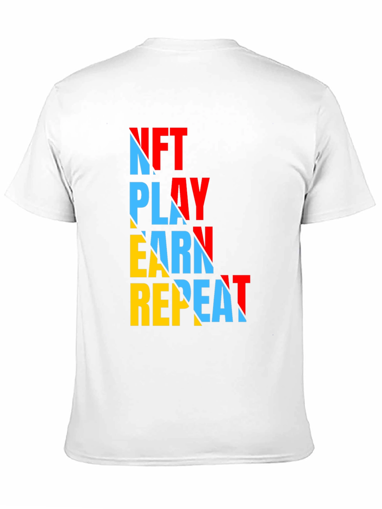 NFT Play Earn Repeat Graphic Tee