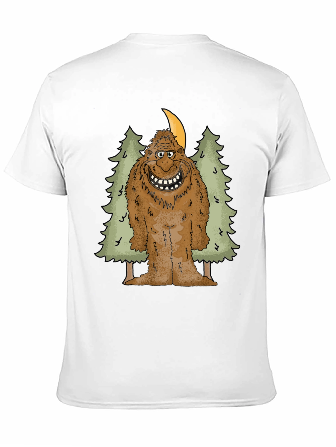 Bigfoot T-Shirt: Forest Sasquatch Graphic Tee