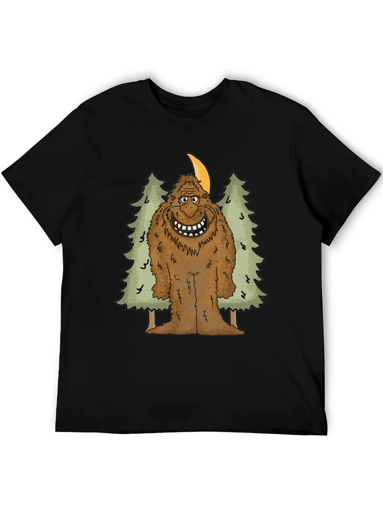 Bigfoot T-Shirt: Forest Sasquatch Graphic Tee