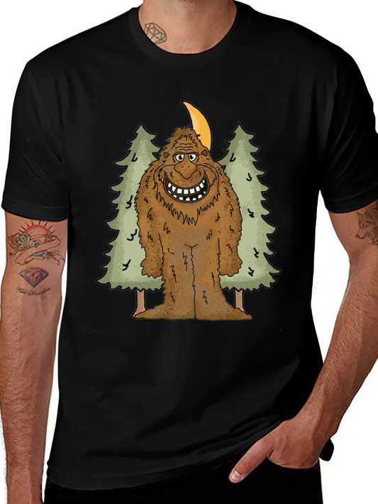 Bigfoot T-Shirt: Forest Sasquatch Graphic Tee