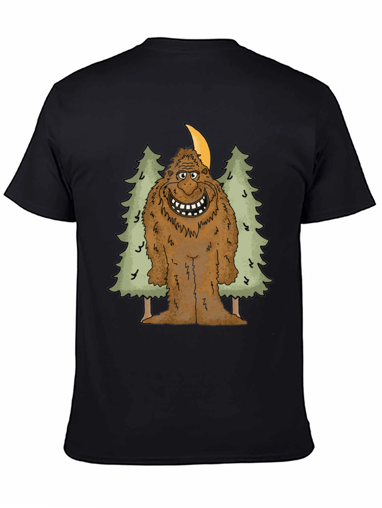 Bigfoot T-Shirt: Forest Sasquatch Graphic Tee