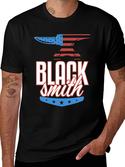 Blacksmith Patriotic USA Tee