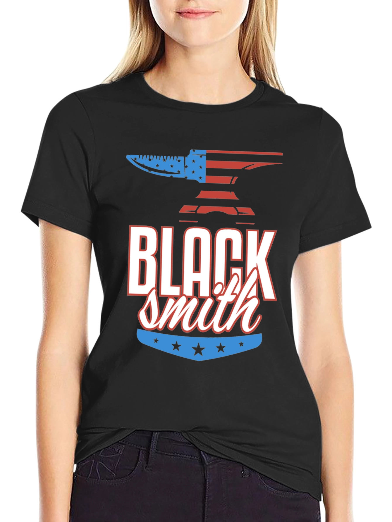 Blacksmith Patriotic USA Tee