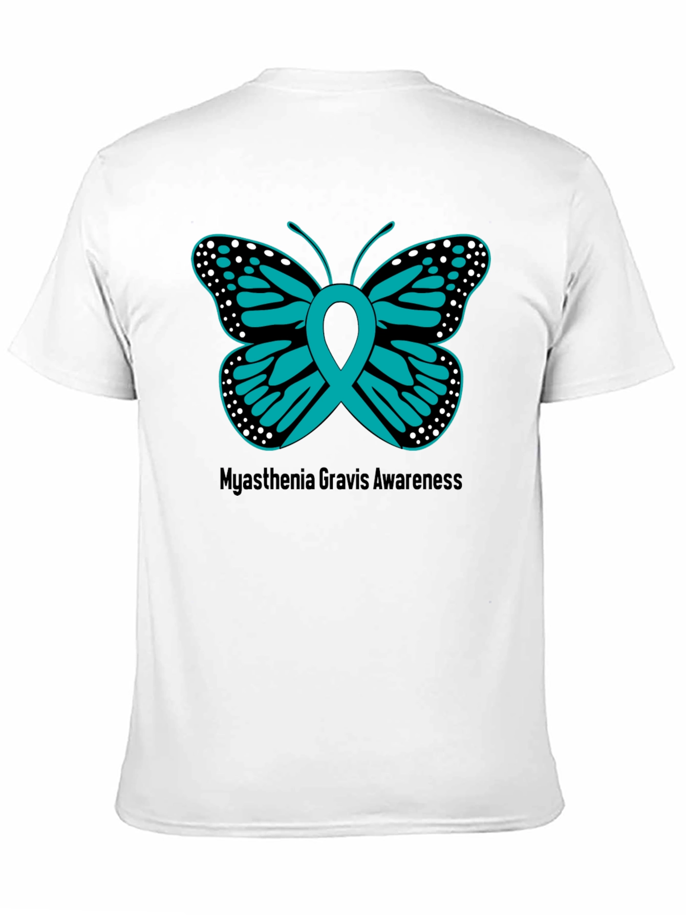 Myasthenia Gravis Awareness Butterfly T-Shirt