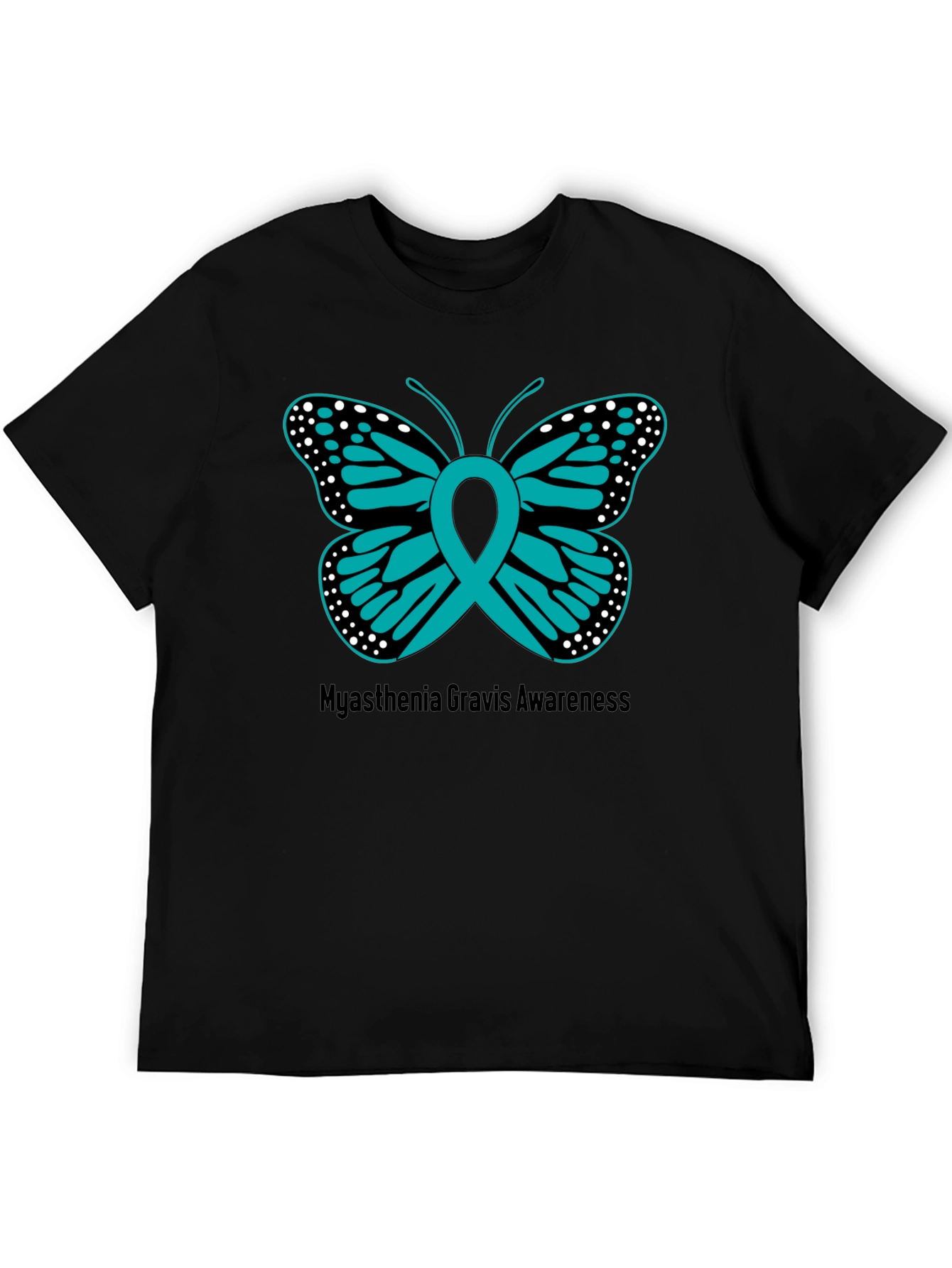 Myasthenia Gravis Awareness Butterfly T-Shirt