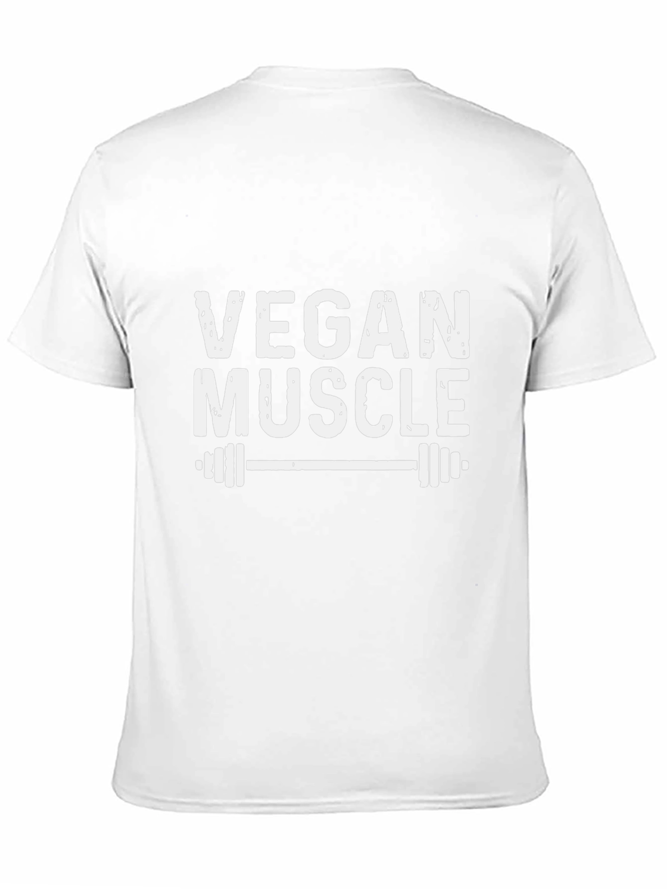 Vegan Muscle Black Graphic T-Shirt
