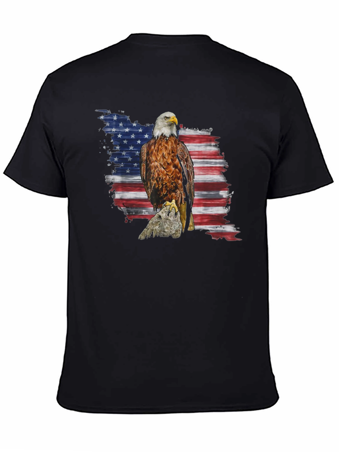 American Eagle Flag Graphic Print T-Shirt