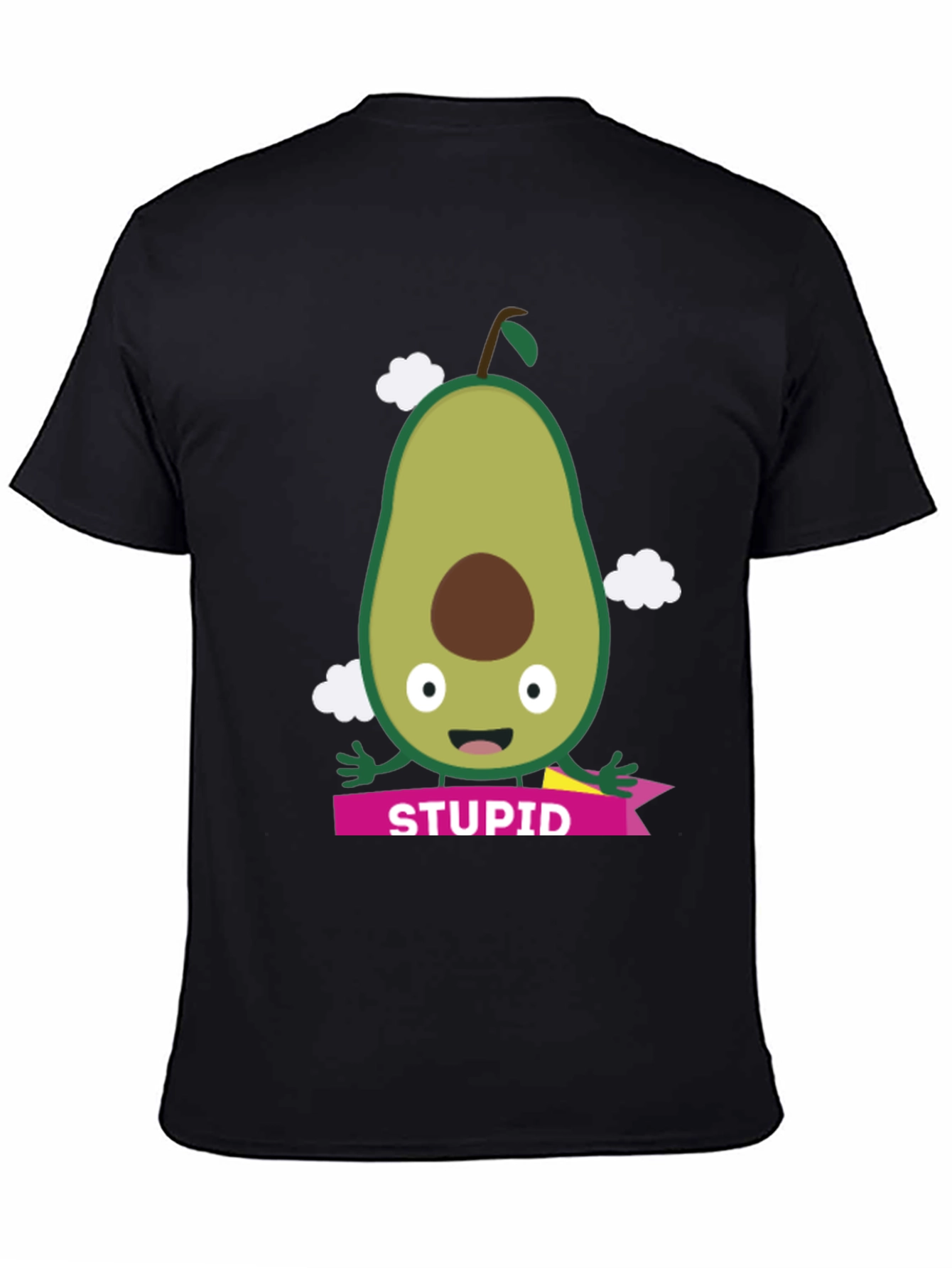 Avocado Stupid Graphic Tee - Funny Unisex T-Shirt