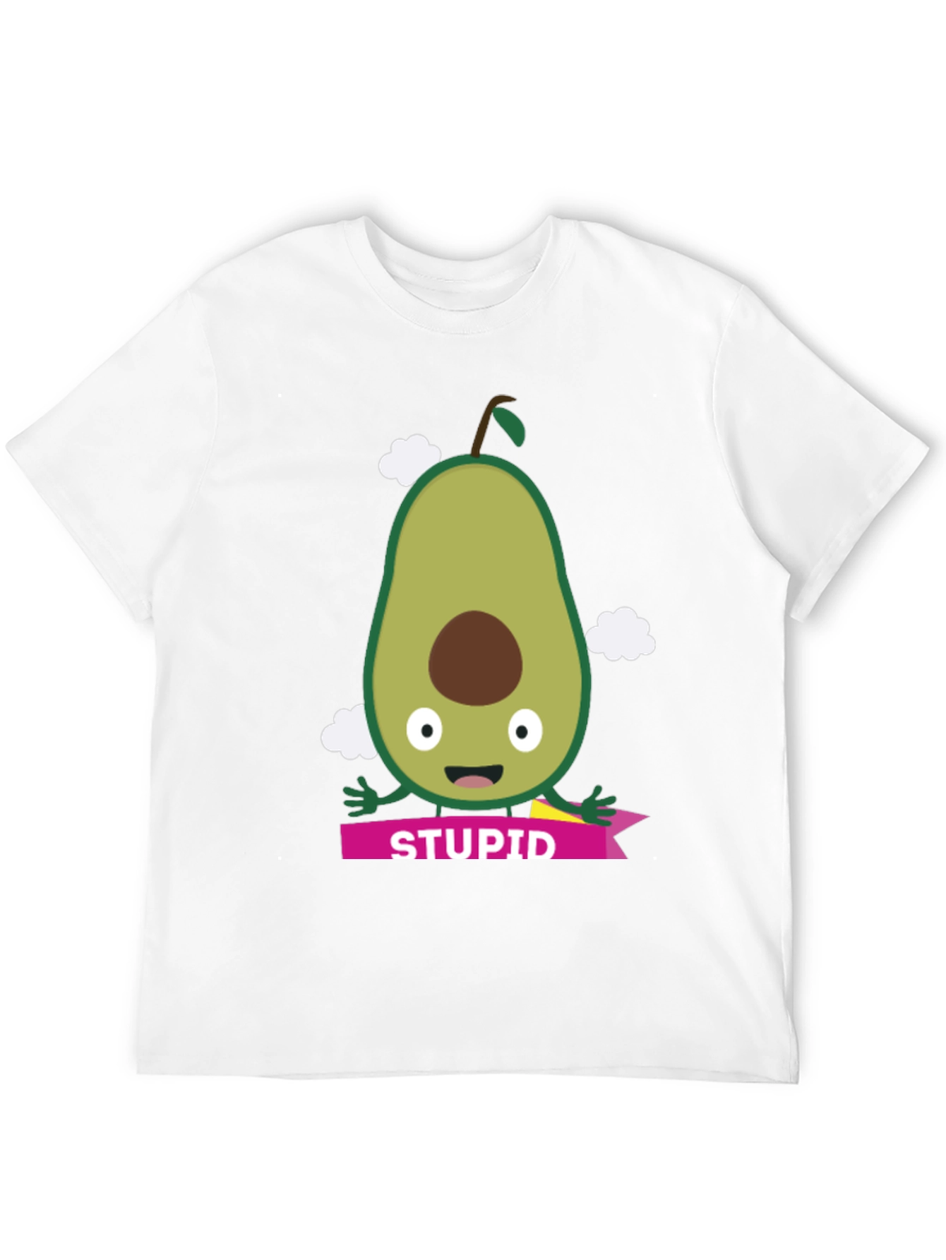 Avocado Stupid Graphic Tee - Funny Unisex T-Shirt