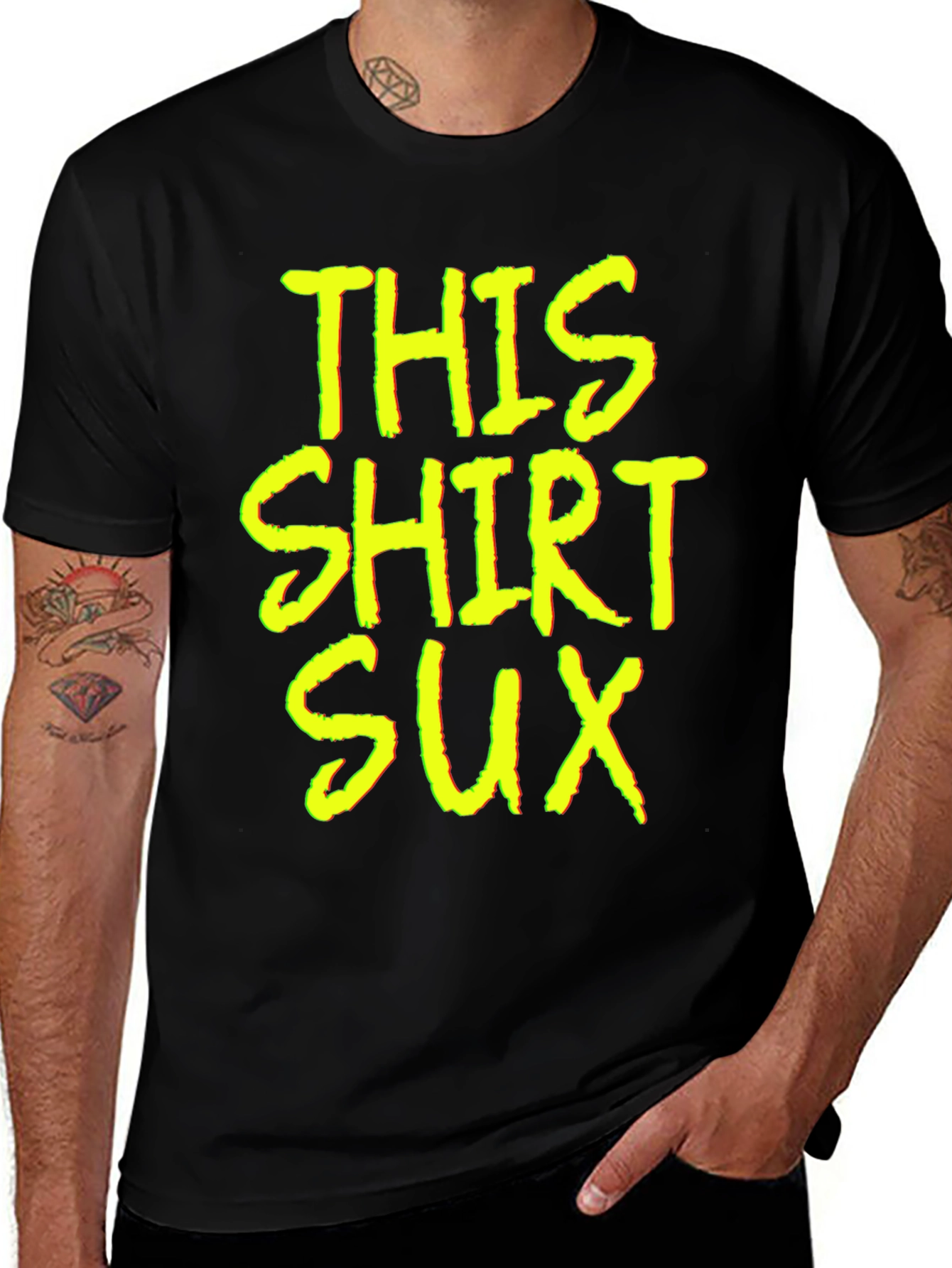This Shirt Sux T-Shirt - Funny Graphic Tee