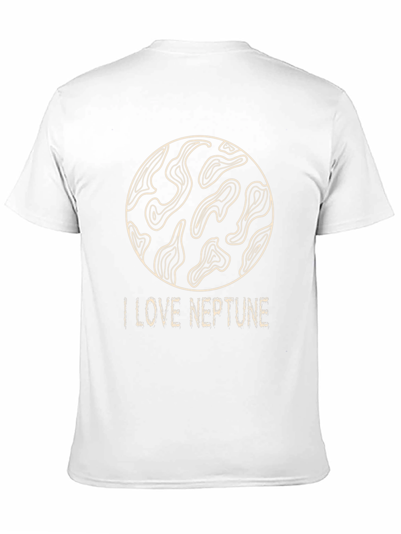 I Love Neptune Graphic Tee - Space Lovers Gift