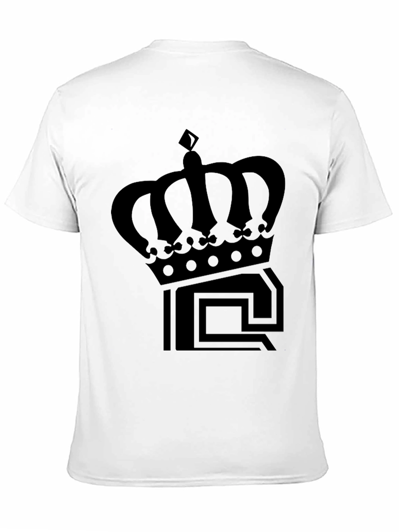 Crown Graphic Tee - Classic Black T-Shirt