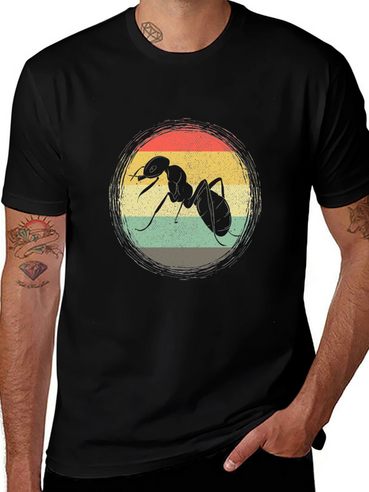 Vintage Ant Graphic T-Shirt - Retro Style
