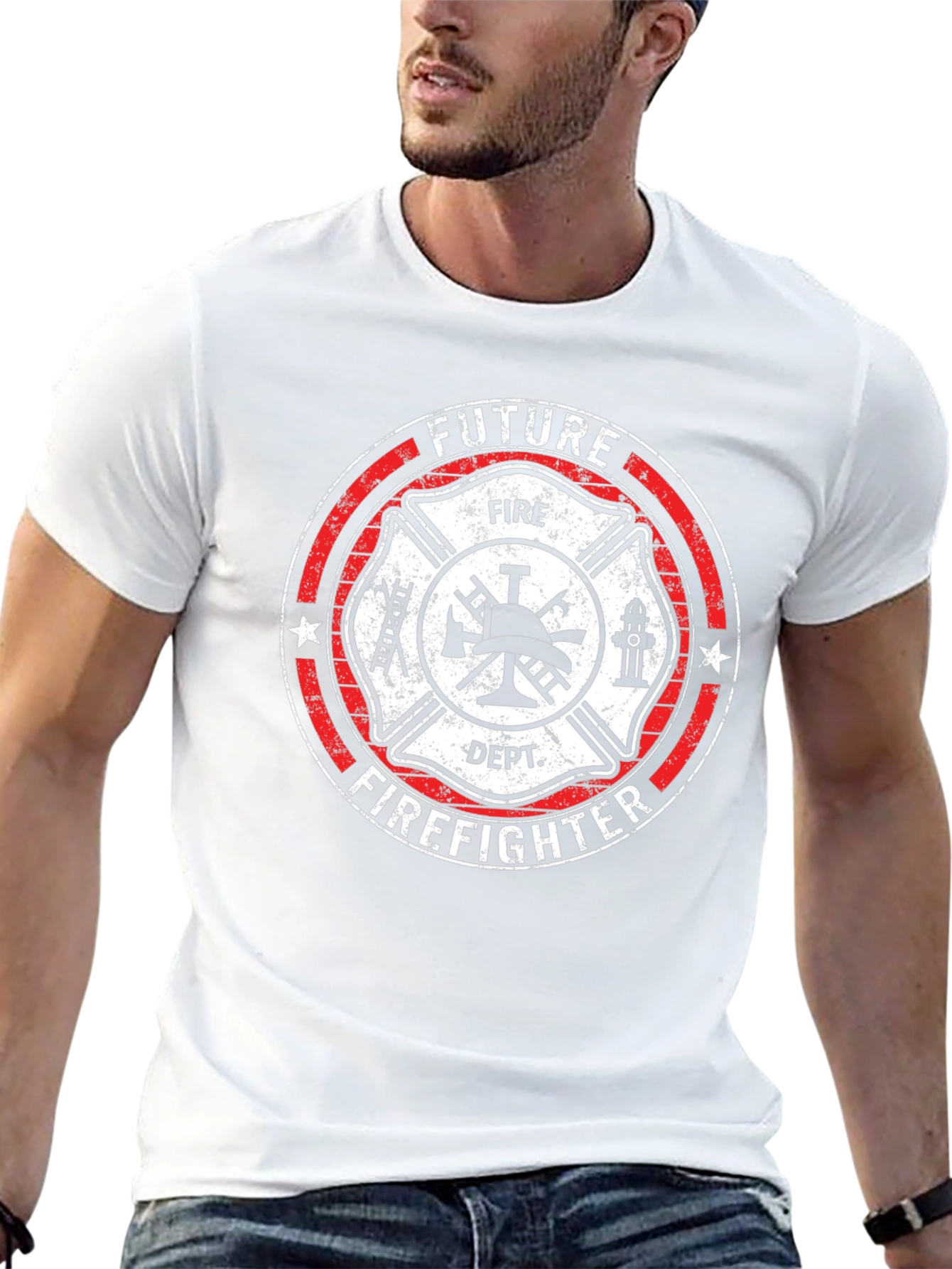 Future Firefighter T-Shirt - Maltese Cross Design