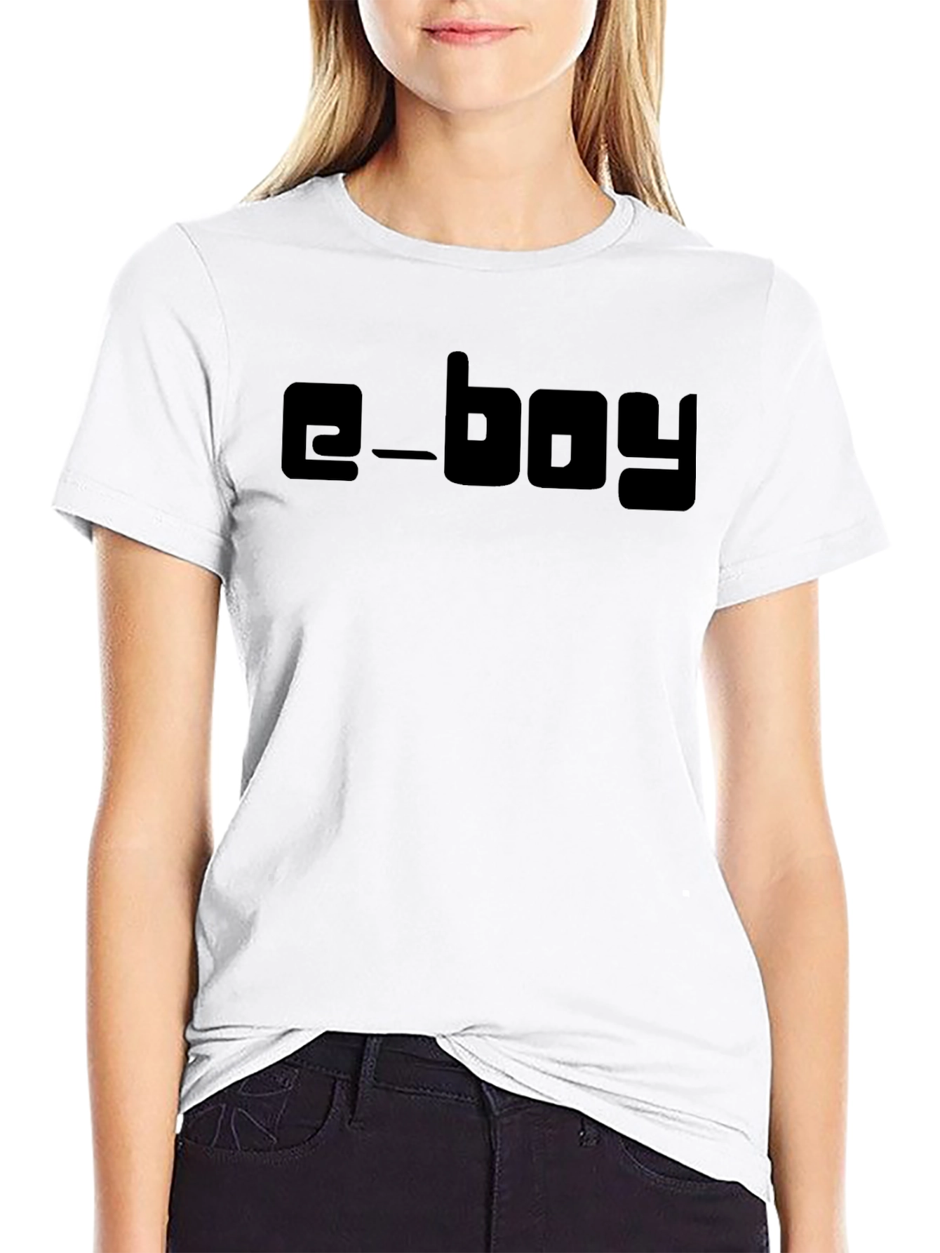 E-Boy Trendy Black T-Shirt - Unisex Design